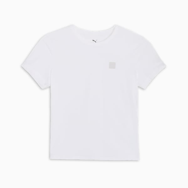 ウィメンズ ESS エレベーテッド SE 半袖 Tシャツ W, PUMA White, extralarge-JPN
