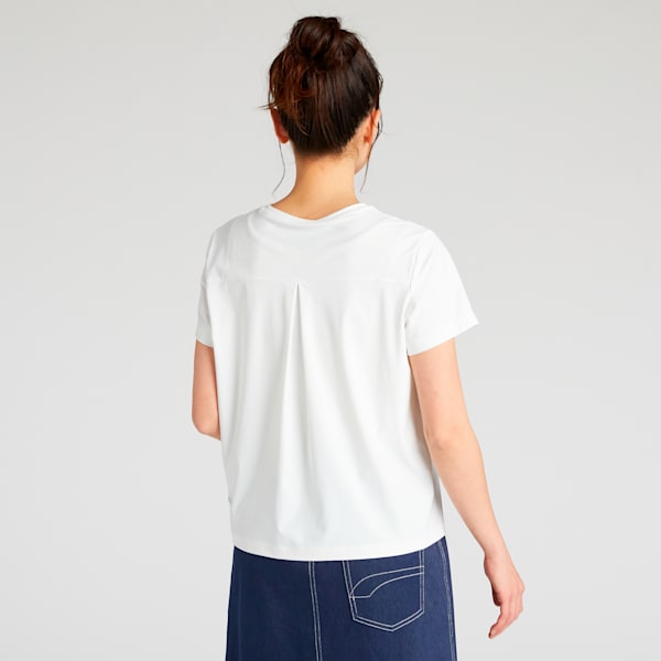 ウィメンズ ESS エレベーテッド SE 半袖 Tシャツ W, PUMA White, extralarge-JPN