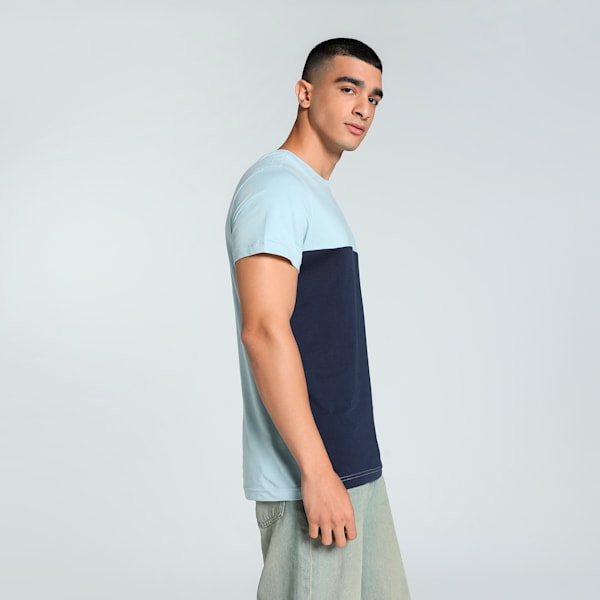 Men's Wording Slim Fit Tee, Frosted Dew, extralarge-IND