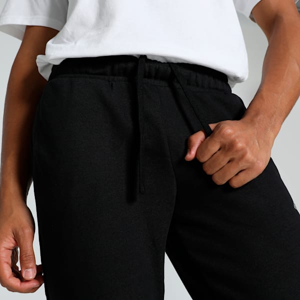 Men's Graphic Pants, PUMA Black, extralarge-IND
