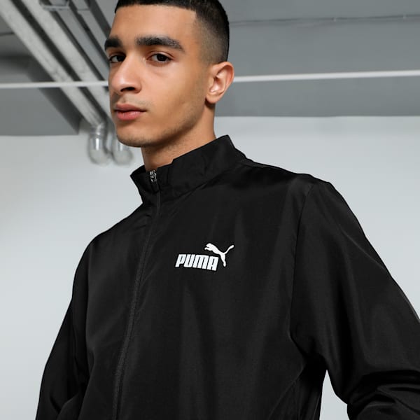 Men's Poly Woven Tracksuit, PUMA Black, extralarge-IND