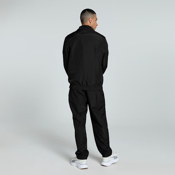 Men's Poly Woven Tracksuit, PUMA Black, extralarge-IND