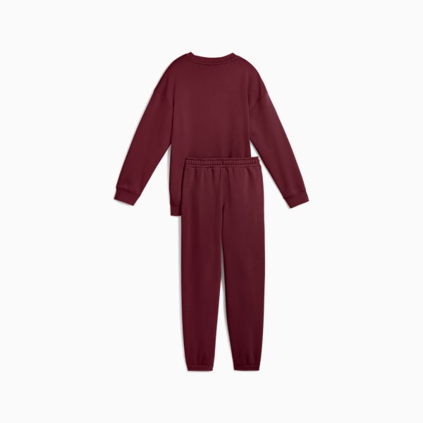 Loungewear Oversized Sweat Suit Youth, Ruby Shimmer, extralarge-GBR