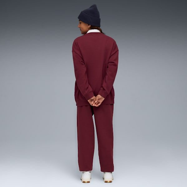 Loungewear Oversized Sweat Suit Youth, Ruby Shimmer, extralarge-GBR