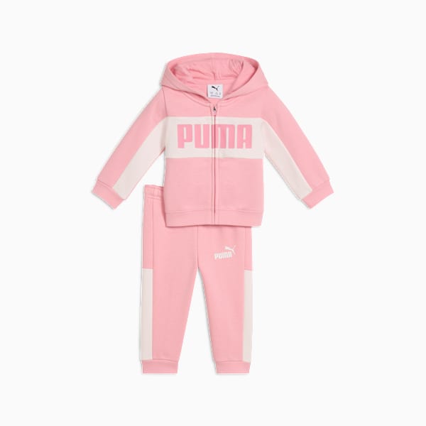 Minicats Essentials Kids' Block Hooded Set, Pinkscape, extralarge-IND