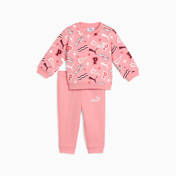 Minicats Crew Set Toddlers, Pinkscape, extralarge