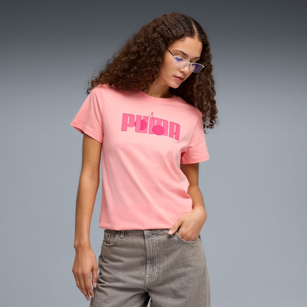 Cherry Women's Tee, Peach Smoothie, extralarge