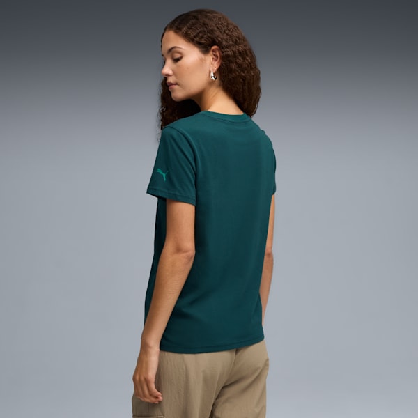 T-shirt graphique Digital Femme, Green Terrain, extralarge