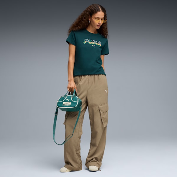 T-shirt graphique Digital Femme, Green Terrain, extralarge
