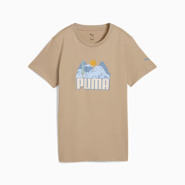 Playera estampada Nature para mujer, Ice Coffee, extralarge