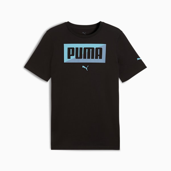Split Box Tee Men, PUMA Black, extralarge