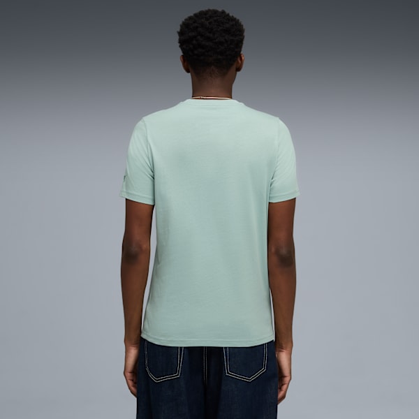 Split Box Tee Men, Light Moss, extralarge