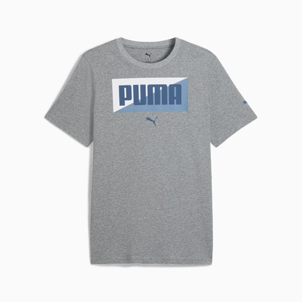 Split Box Tee Men, Medium Gray Heather, extralarge