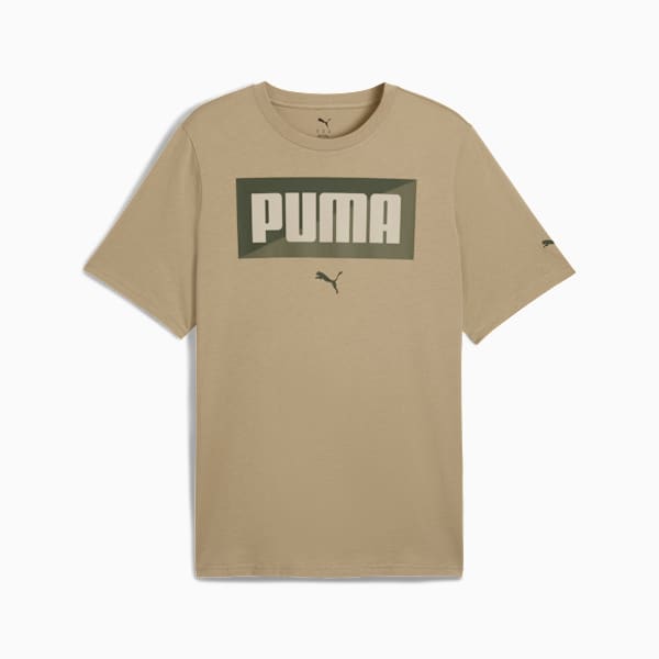 Split Box Tee Men, Ice Coffee, extralarge