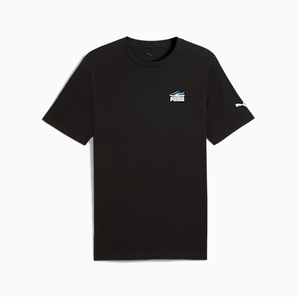 Puma Basket Left Chest Tee Men, PUMA Black, extralarge