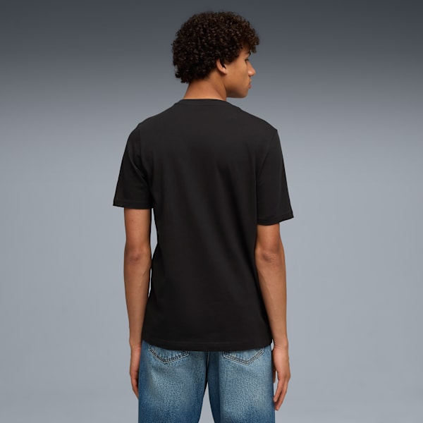 Puma Basket Left Chest Tee Men, PUMA Black, extralarge