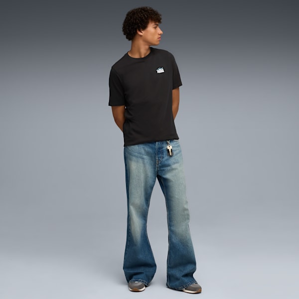 Puma Basket Left Chest Tee Men, PUMA Black, extralarge