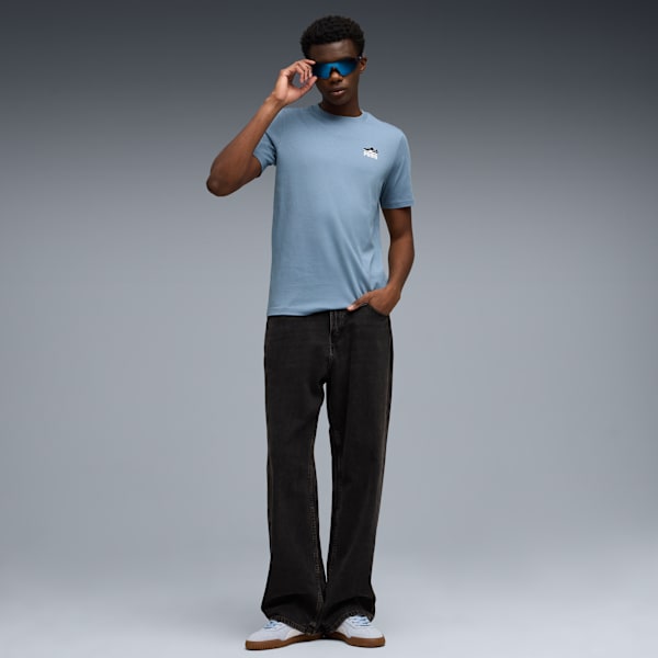 Puma Basket Left Chest Tee Men, Cool Blue, extralarge