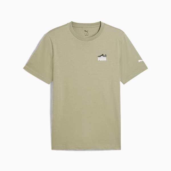 Puma Basket Left Chest Tee Men, Lux Army, extralarge