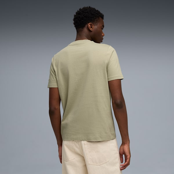 Puma Basket Left Chest Tee Men, Lux Army, extralarge