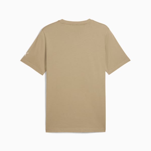 Puma Basket Left Chest Tee Men, Ice Coffee, extralarge