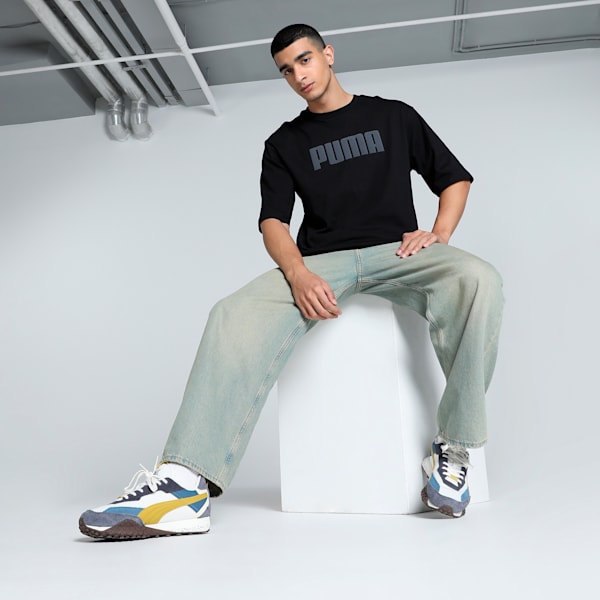 Men's Elevated Boxy Tee, PUMA Black, extralarge-IND