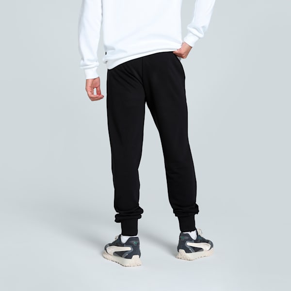 Men's Logo Pants, Puma Black-Cat, extralarge-IND