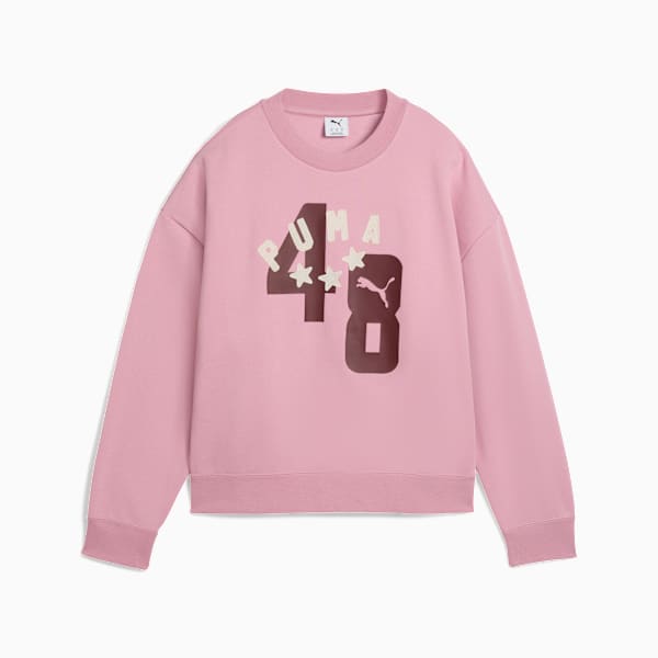 ESS Double Up Crew Women, Poised Pink, extralarge