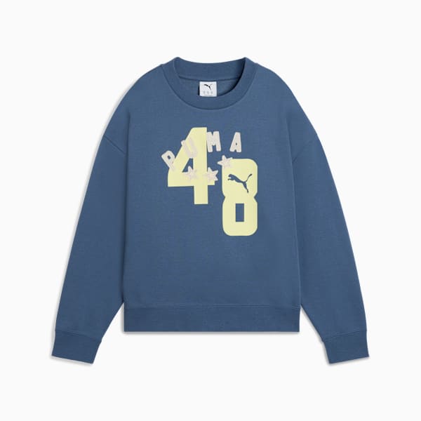 ESS Double Up Crew Women, Dark Indigo, extralarge