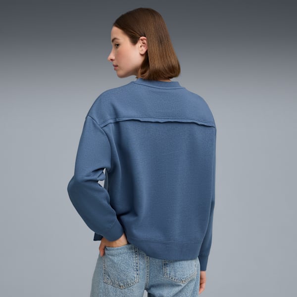 ESS Double Up Crew Women, Dark Indigo, extralarge