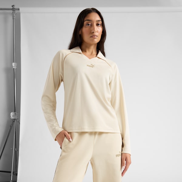 Essentials Animal Long Sleeve Jersey Women, Alpine Snow, extralarge