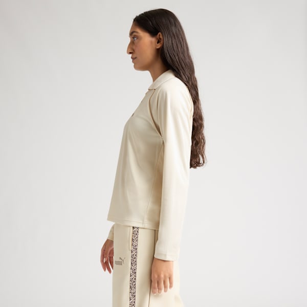 Essentials Animal Long Sleeve Jersey Women, Alpine Snow, extralarge