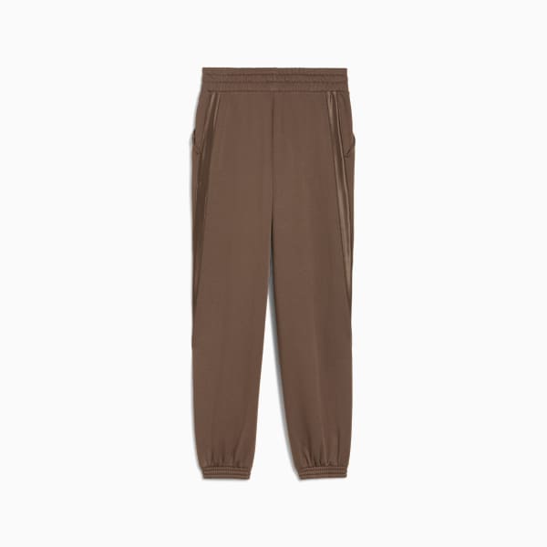 Pantalon en molleton satiné ESS ELEVATED Femme, Flat Bronze, extralarge