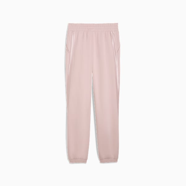 Pantalon en molleton satiné ESS ELEVATED Femme, Mauve Mist, extralarge