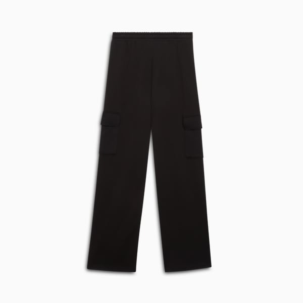 Essentials Jaq Straight Cargo Pants Women, PUMA Black, extralarge