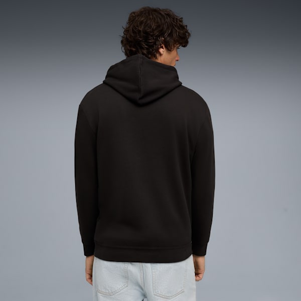 Essentials Double Up Hoodie Men, PUMA Black, extralarge