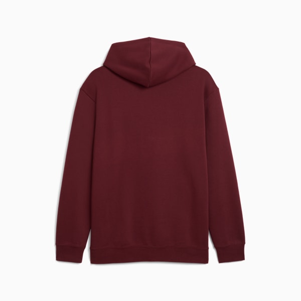 Essentials Double Up Hoodie Men, Ruby Shimmer, extralarge