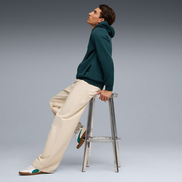 Sudadera con capucha estampada ESS para hombre, Green Terrain, extralarge