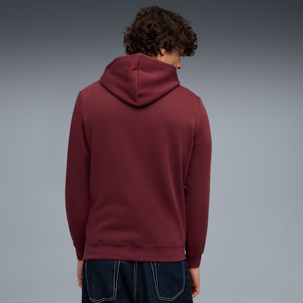 PUMA Elevated Essentials Men's Hoodie, Ruby Shimmer, extralarge