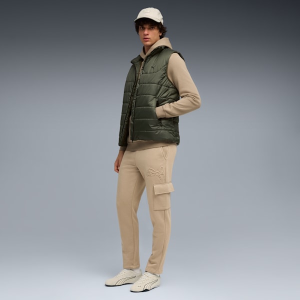 Pantalon cargo Hommes PUMA Elevated Essentials, Ice Coffee, extralarge