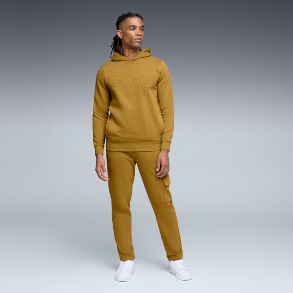 Cargo Pants Essentials Embossed para hombre, Honey Butter, extralarge
