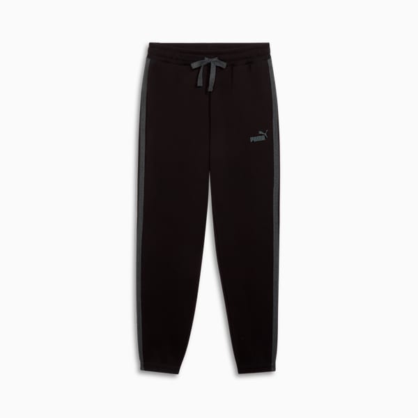 Pantalon de course ESS Herringbone Homme, PUMA Black, extralarge