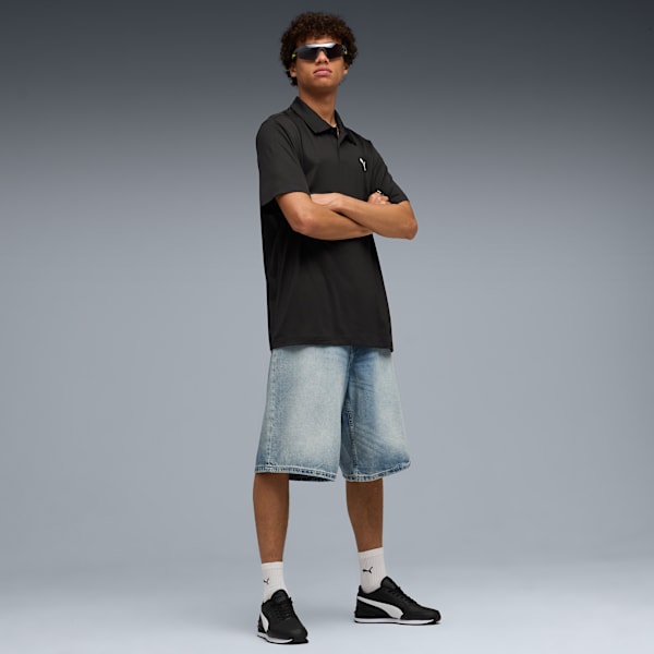 Polo para hombre ESSENTIALS All In, PUMA Black, extralarge