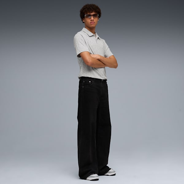 Polo para hombre ESSENTIALS All In, Light Gray Heather, extralarge