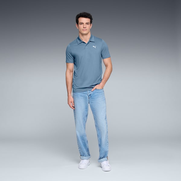 Essentials All In Men's Polo, Cool Blue, extralarge