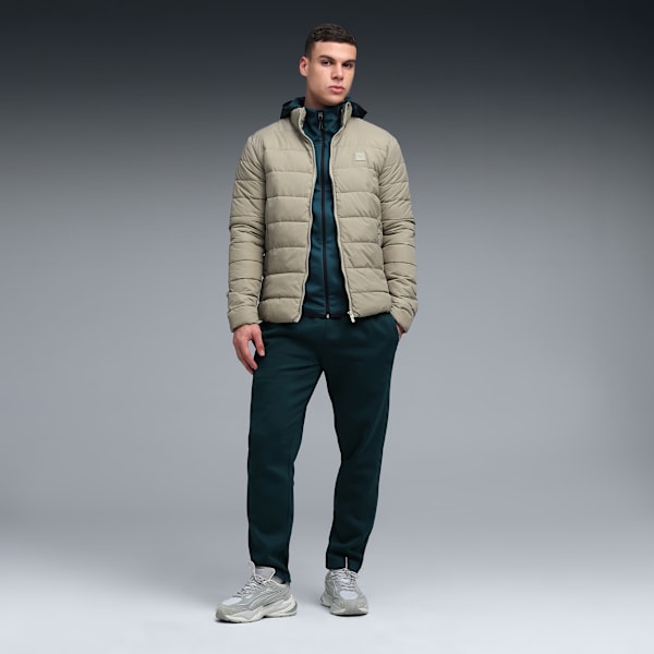 Essentials Men's Lightweight Padded Jacket, Ice Coffee, extralarge-IND