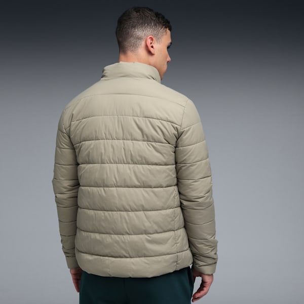 Essentials Men's Lightweight Padded Jacket, Ice Coffee, extralarge-IND