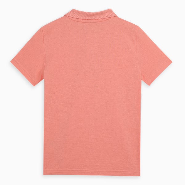Essentials Pique Youth Short Sleeve Polo T-shirt, Poppy Pink, extralarge-IND