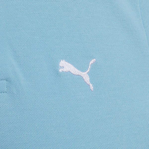 Essentials Pique Youth Short Sleeve Polo T-shirt, Silver Sky, extralarge-IND