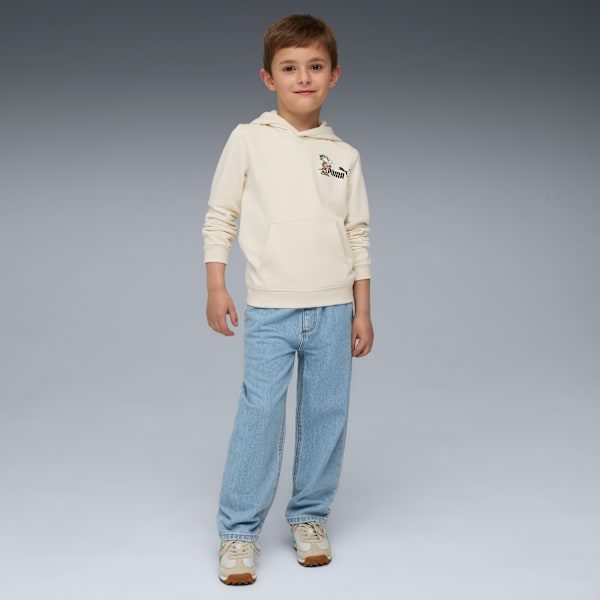 SUPER PUMA Hoodie Kids, Alpine Snow, extralarge